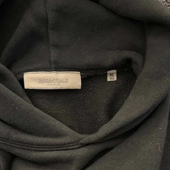 Fear of God Essentials Relaxed Hoodie Stretch Limo - Picture 3 of 4